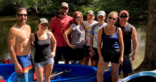 Family and Beginner kayak trips